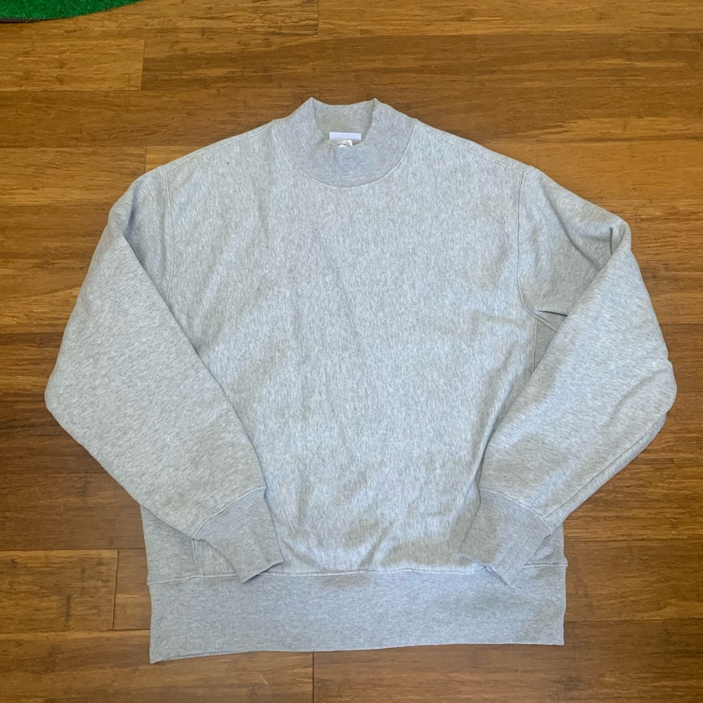 Vintage Champion Reverse Weave Mock Neck Sweater